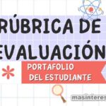 Rúbrica de Evaluación de Portafolio del Estudiante