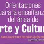 Enseñanza del área de Arte y Cultura