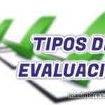 Tipos de evaluación