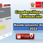 Descargar Cuadernillos de Evaluación Nombramiento 2022