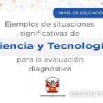 Situaciones significaticas de Ciencia y Tecnología Secundaria