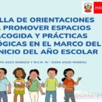 Cartilla Buen inicio del año escolar secundaria