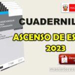Cuadernillos de Evaluación de Ascenso de escala 2023