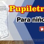 Pupiletras para niños