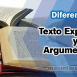 Diferencias entre texto expositivo y texto argumentativo