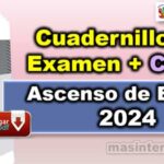 Cuadernillos mas clave de respuestas de Ascenso de Escala 2024