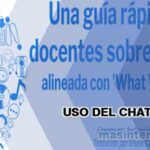 Manual sobre el uso del GhatGPT para docentes