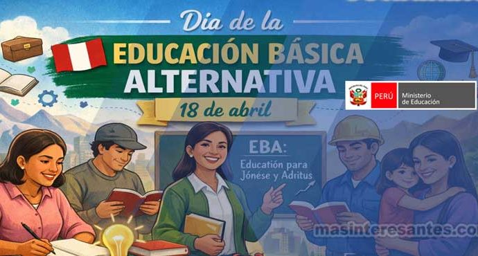 Día de la Educación Básica Alternativa 18 de abrila
