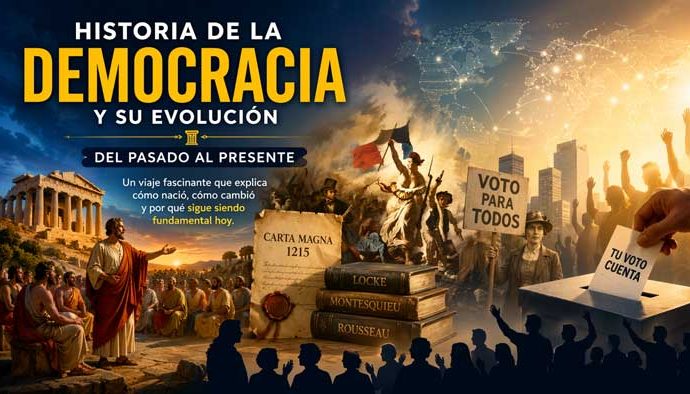 Historia de la democracia y su evolución