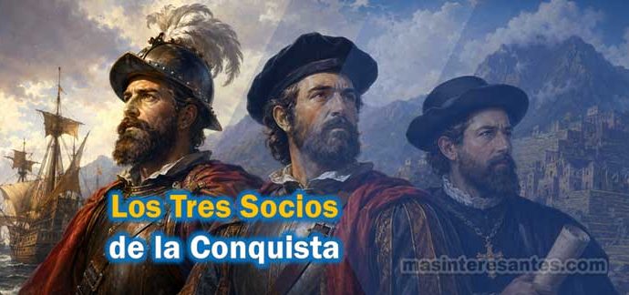 Los Tres Socios de la Conquista del Perú